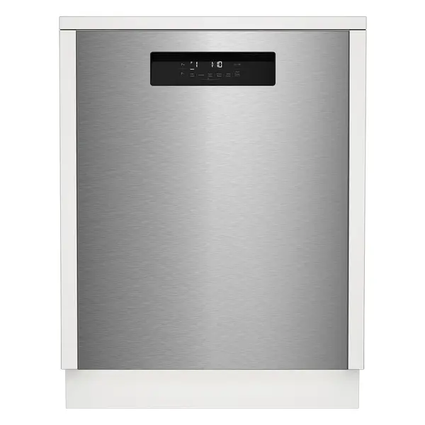 Blomberg DWT52600SSIH 24 inch Built-In Tall Tub Front Control Dishwasher with 14 Place Settings, 5 Level Wash, 6 Programs, 48 dBA Noise Level, Concealing Heating Element (Stainless Steel)