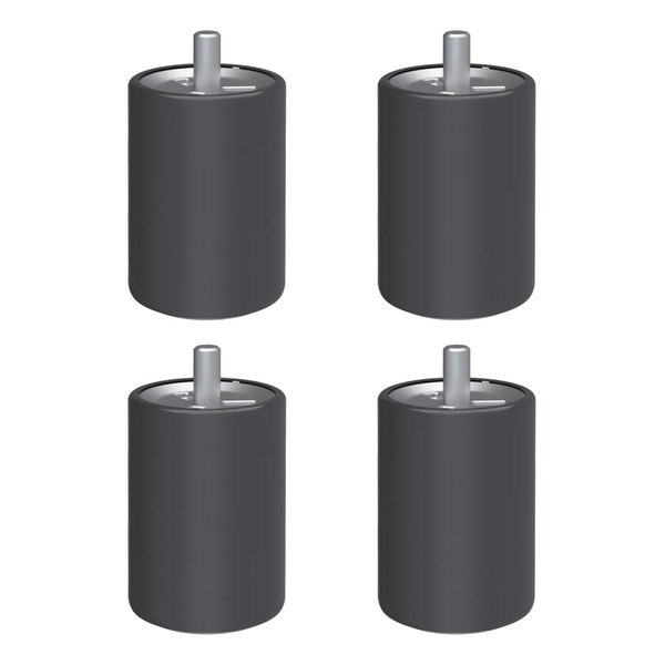 Bosch HEZ8LLUC Black Stainless Steel Range Feet - Set of 4