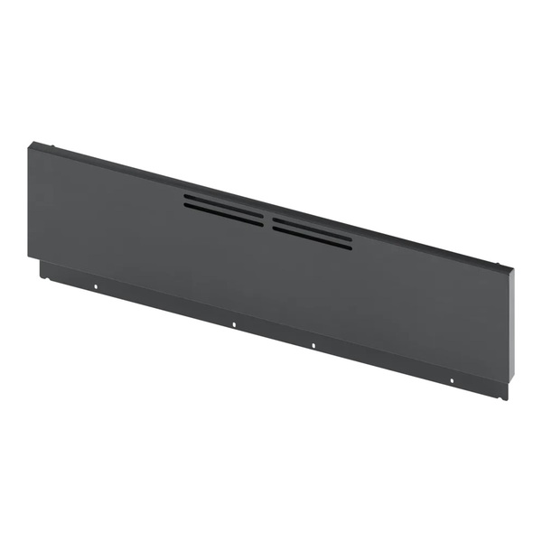 Bosch HEZ8YZ36UC 9 inch Low Backguard for 36 inch Range in Black Stainless Steel