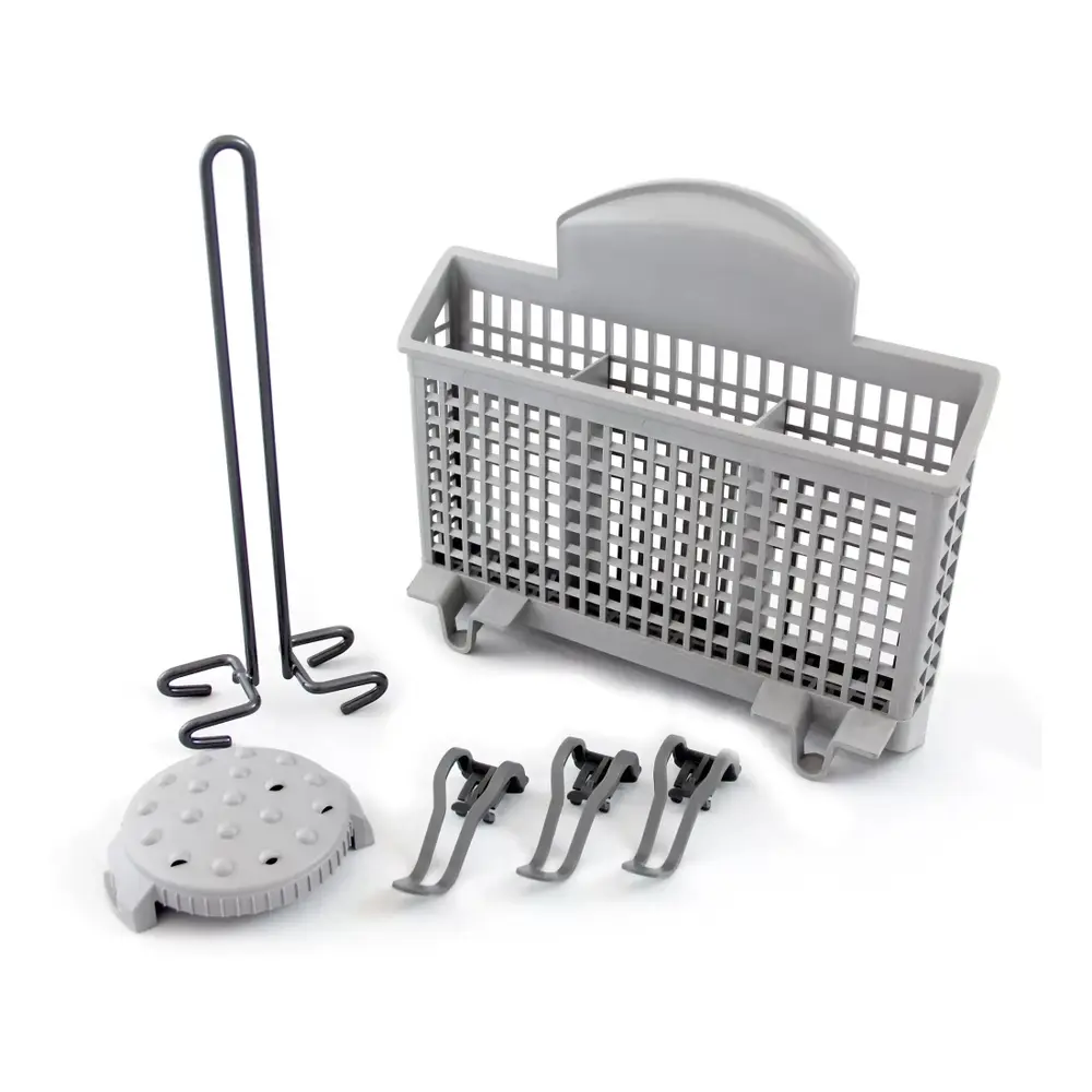Bosch SGZ1052UC Dishwasher Accessory Kit with Extra Tall Item Sprinkler, Vase/Bottle Holder, 3 Plastic Item Clips and Small Item Basket