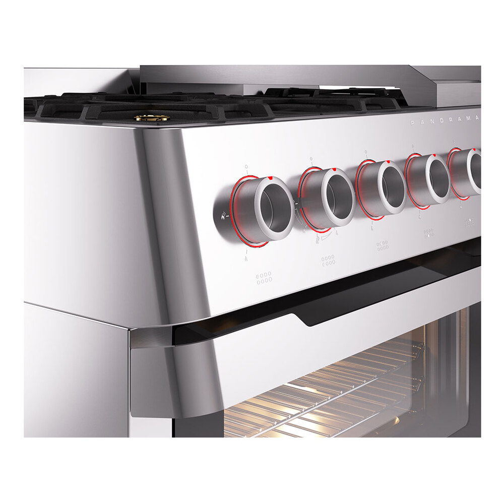 ILVE UPM12FDS3SS Panoramagic 48" Dual Fuel Range, details