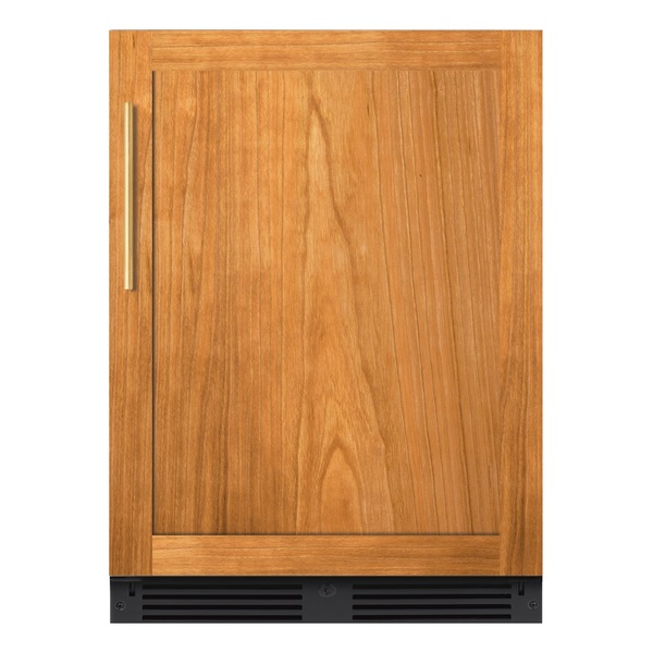 XO XOU24WDZOFR 24 inch Undercounter Dual Zone Wine Cooler with 46 Bottle Capacity, Telescoping Racks, Tri Color Led Lighting, Secure Door Lock, in Panel Ready (Right Hinge)