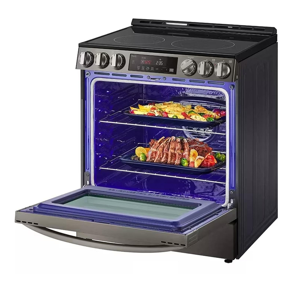 LG-LSEL6333D-side with open door