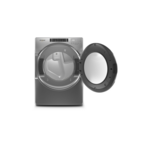 Whirlpool WGD8620H 27" Front Load Gas Dryer with 7.4 cu. ft. Capacity, Intuitive Controls, Steam Refresh Cycle, EcoBoost™ Option