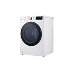 LG DLEX4000 27" Front Load Electric Steam Vented Dryer with 7.4 cu. ft. Capacity, Smart Wi-Fi Enabled, 12 Dryer Programs, Adjustable Legs, ThinQ Care™, SmartDiagnosis™