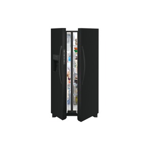 Frigidaire-FRSS2623AB-partially open view
