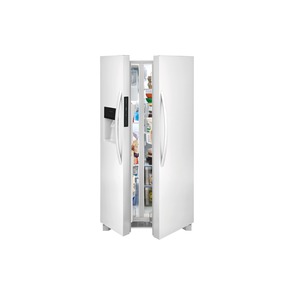Frigidaire-FRSS2623AW-partially open view