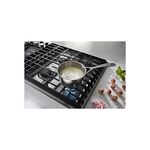 KitchenAid-KCGD506GSS-top view with burner