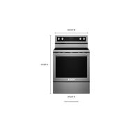 KitchenAid-KFEG500ESS-dimension view