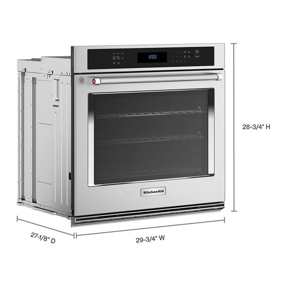 KitchenAid-KOES530PPS-Dimension View