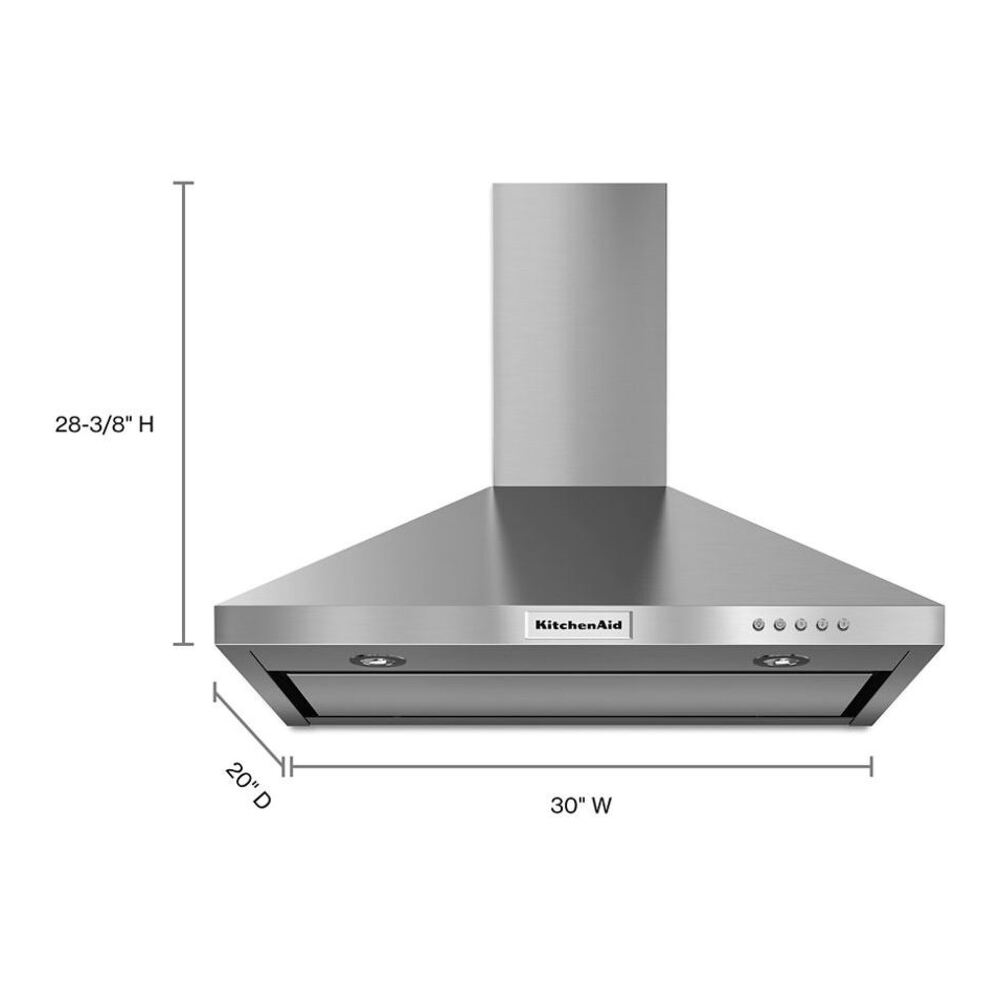 KitchenAid-KVWB400DSS-dimension view