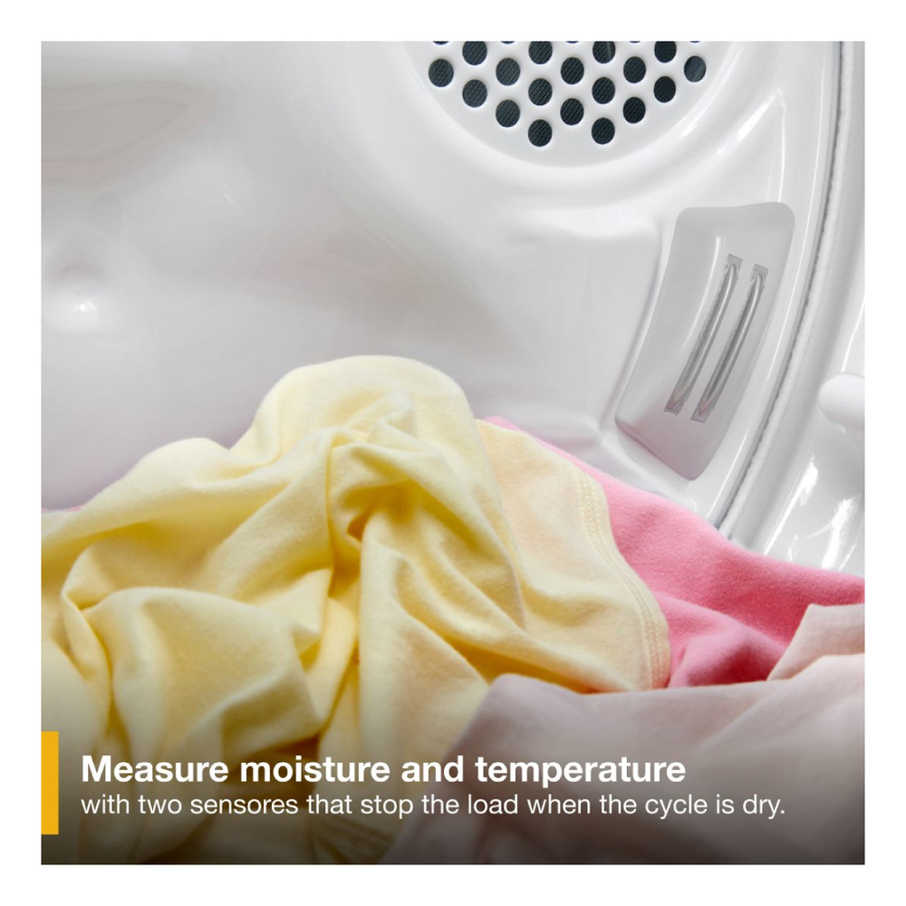 Whirlpool WED6150P 29" Gas Dryer with 7 cu. ft. Capacity, Moisture Sensing, Steam Refresh Cycle, Static Reduce Option