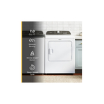 Whirlpool WED6150P 29" Gas Dryer with 7 cu. ft. Capacity, Moisture Sensing, Steam Refresh Cycle, Static Reduce Option