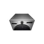 LG WM5700HVA 27" Front Load Washer with 4.5 cu. ft. Capacity, TurboWash® 360°, Built-In Intelligence and ezDispense®, LCD Digital Dial Control, in Graphite Steel