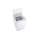 LG WT7000CW 27" Top Load Washer with 4.5 cu. ft. Capacity, TurboDrum™ Technology, 6Motion™ Technology, ColdWash™ Technology, in White