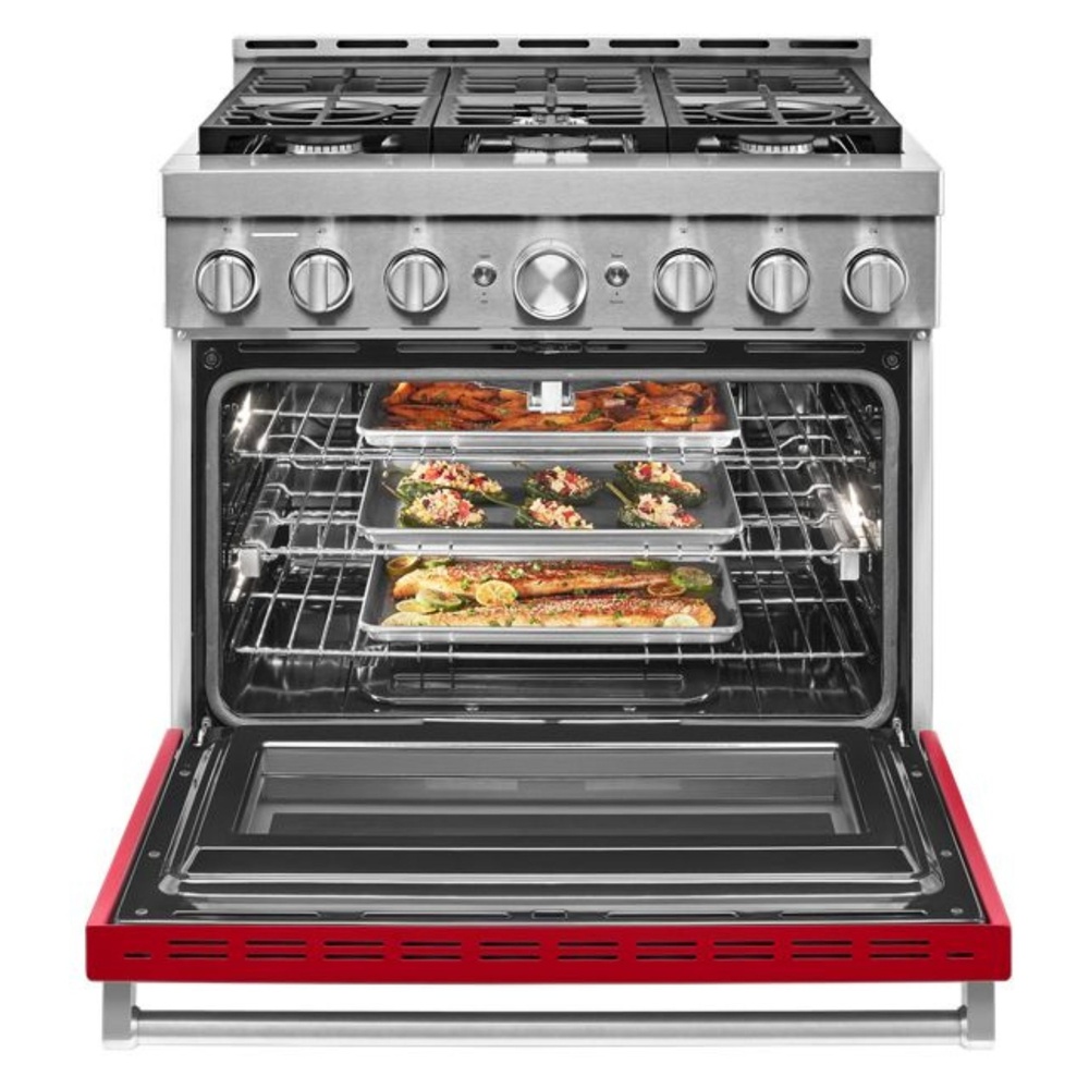 KitchenAid-KFGC506JPA-open view with food items