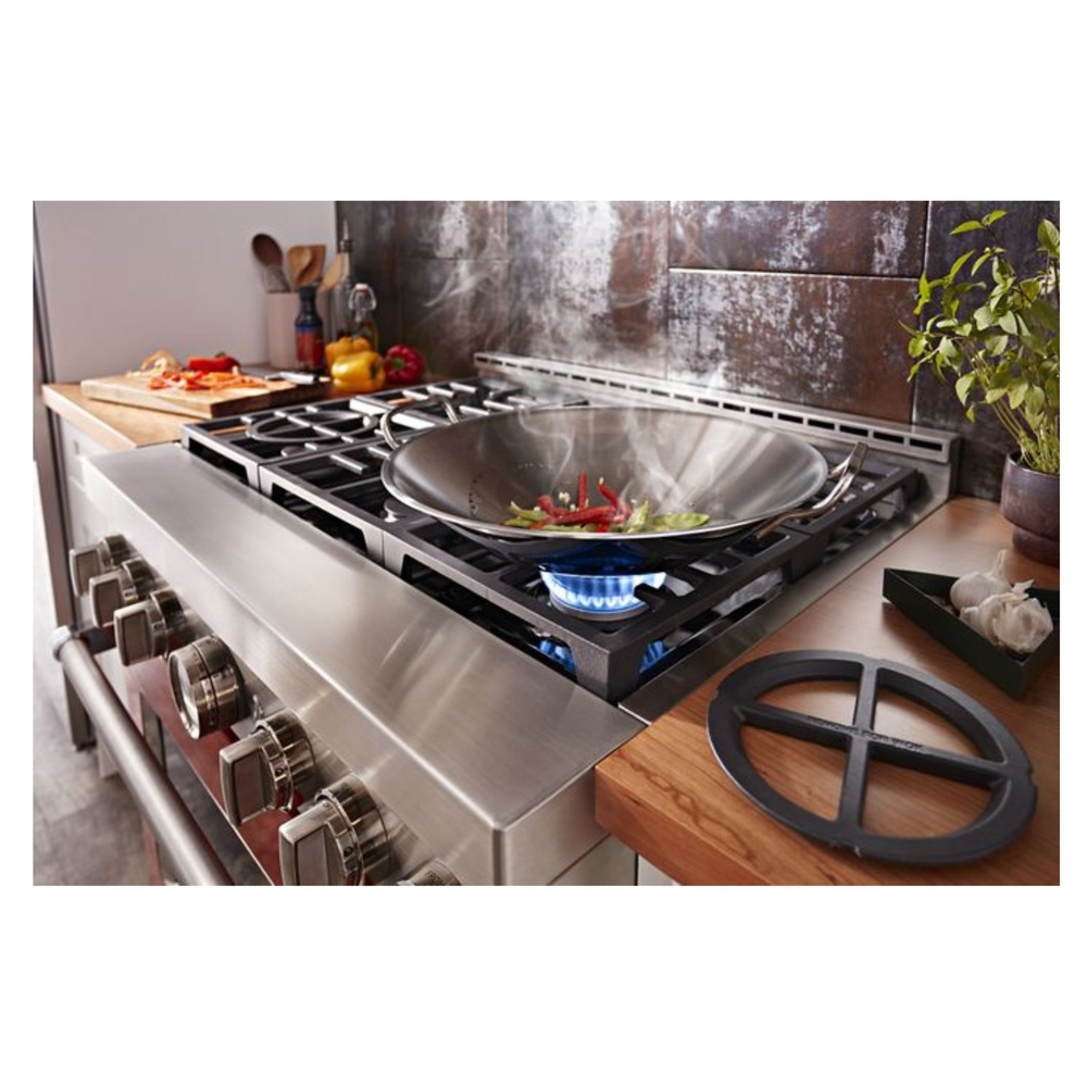 KitchenAid-KFGC506JSC-top view with utensils