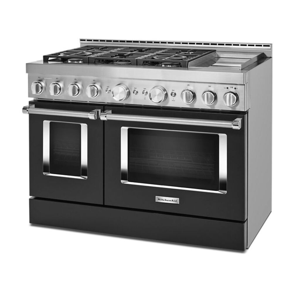 KitchenAid-KFGC558JBK-front tilted view