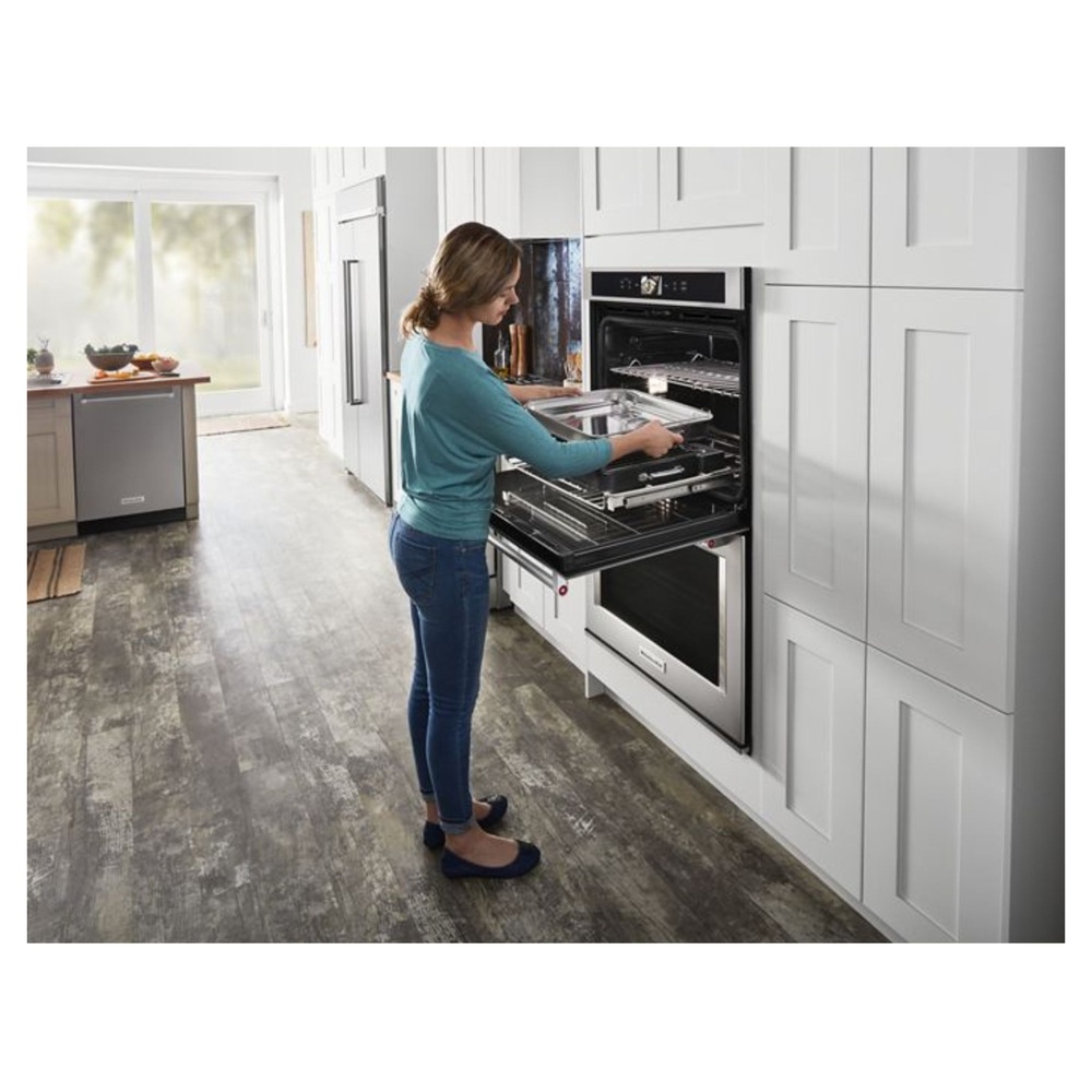KitchenAid-KODE900HSS-Modern Kitchen Workspace with oven