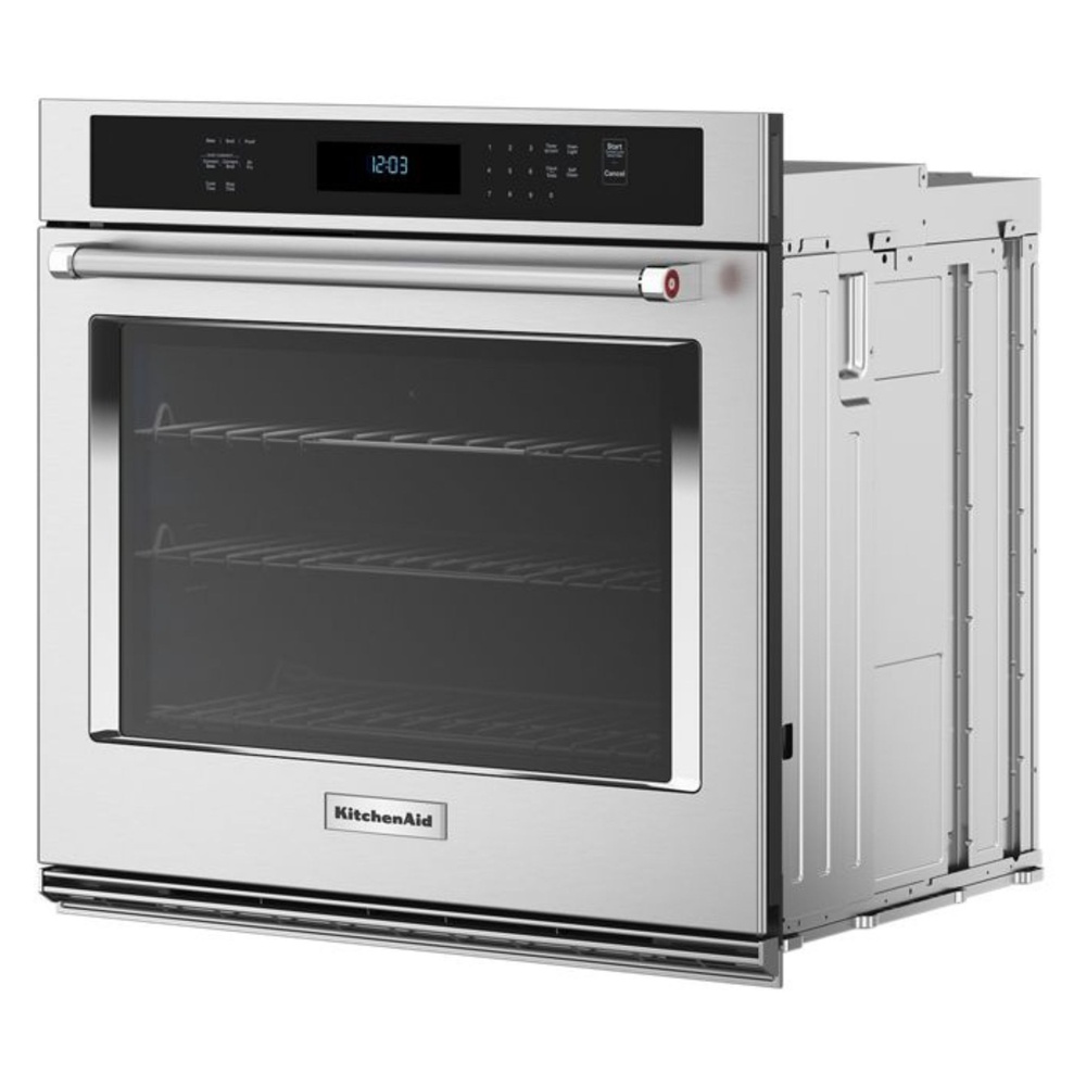 KitchenAid-KOES530PPS-side tilted view