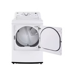 LG-DLE7000W-front view with open door