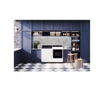 LG-DLE8400WE-modern kitchen with dryer