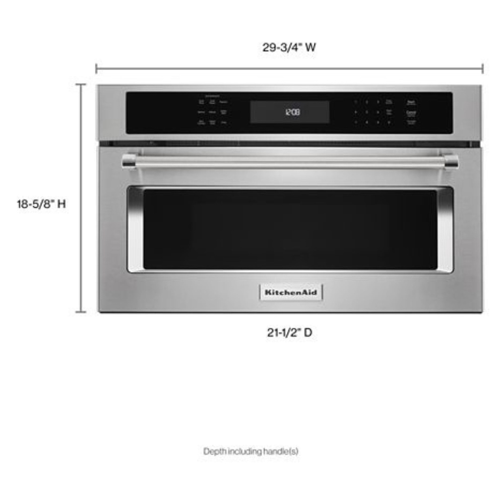 KitchenAid-KMBP100ESS-dimension view