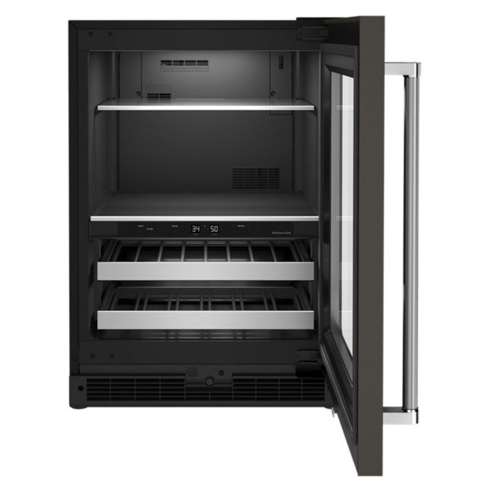 KitchenAid-KUBR314KBS-front view with open door