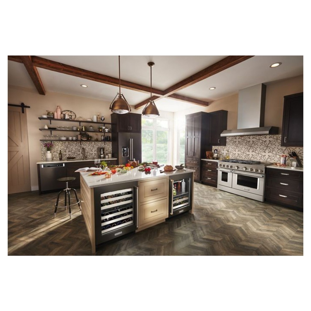 KitchenAid-KUBR314KBS-kitchen view with beverage centre