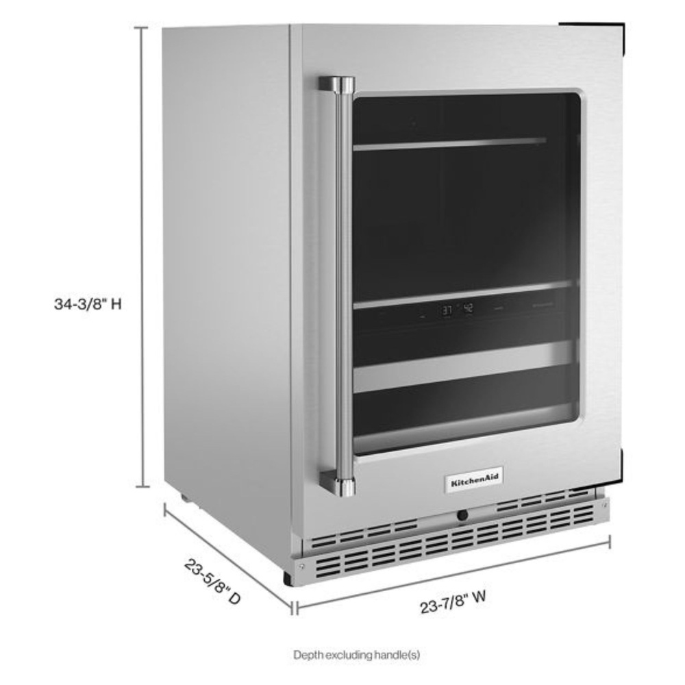 KitchenAid-KUBR314KSS-Dimension View