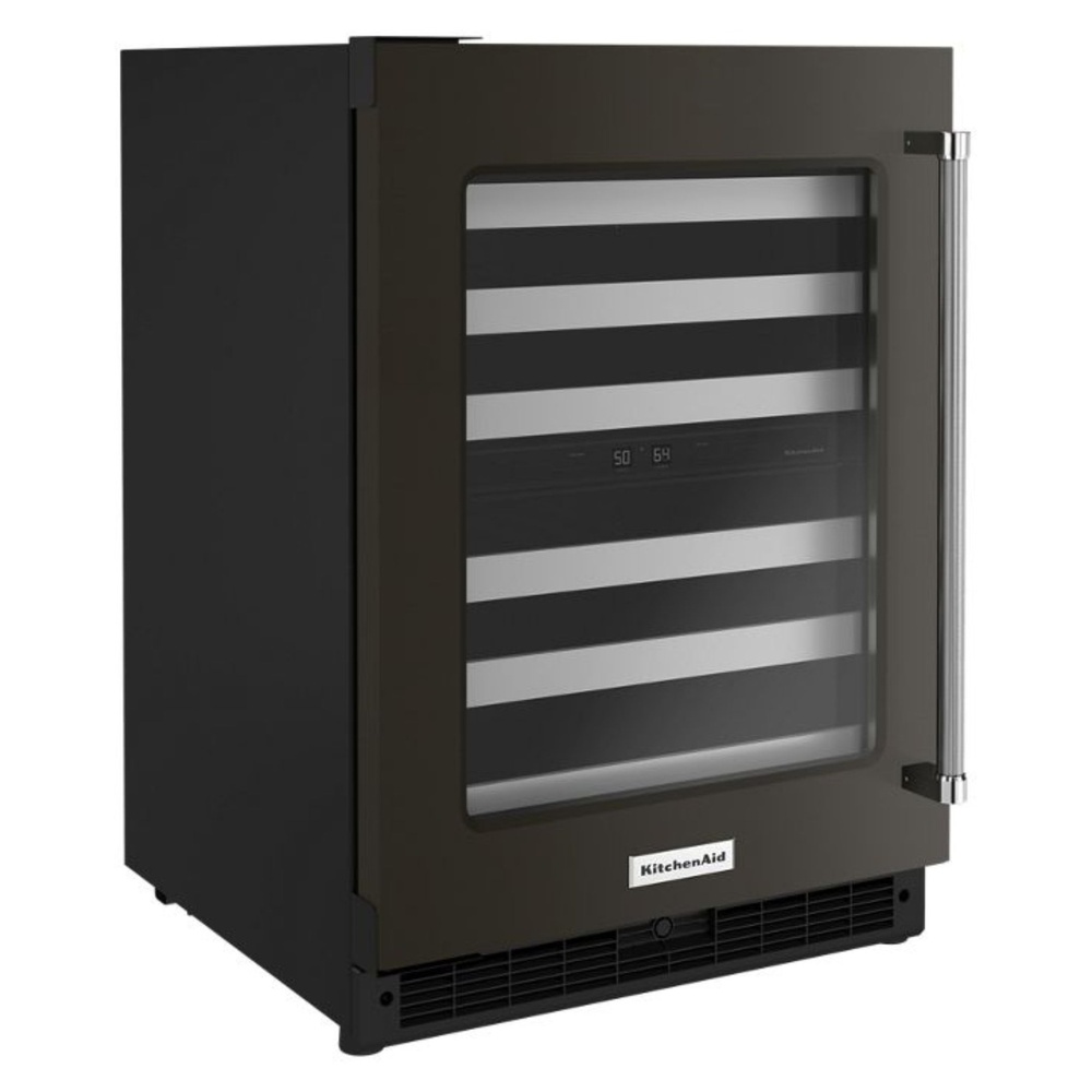KitchenAid-KUWL314KBS-side tilted view