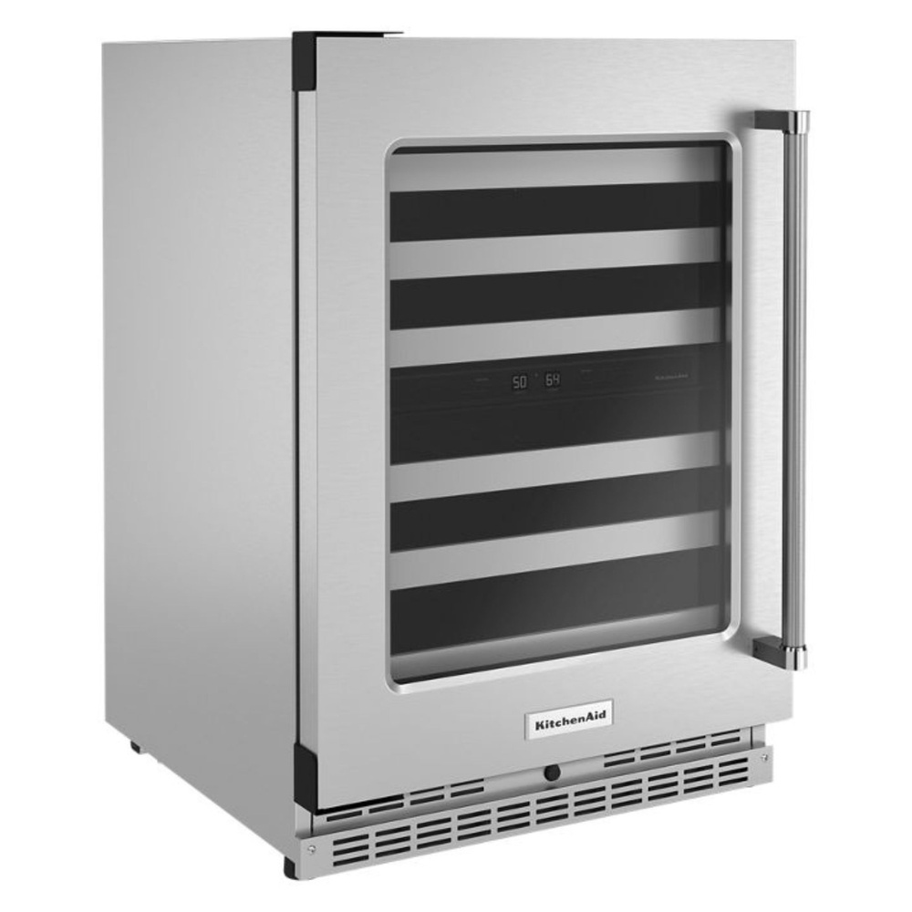 KitchenAid-KUWL314KSS-side tilted view