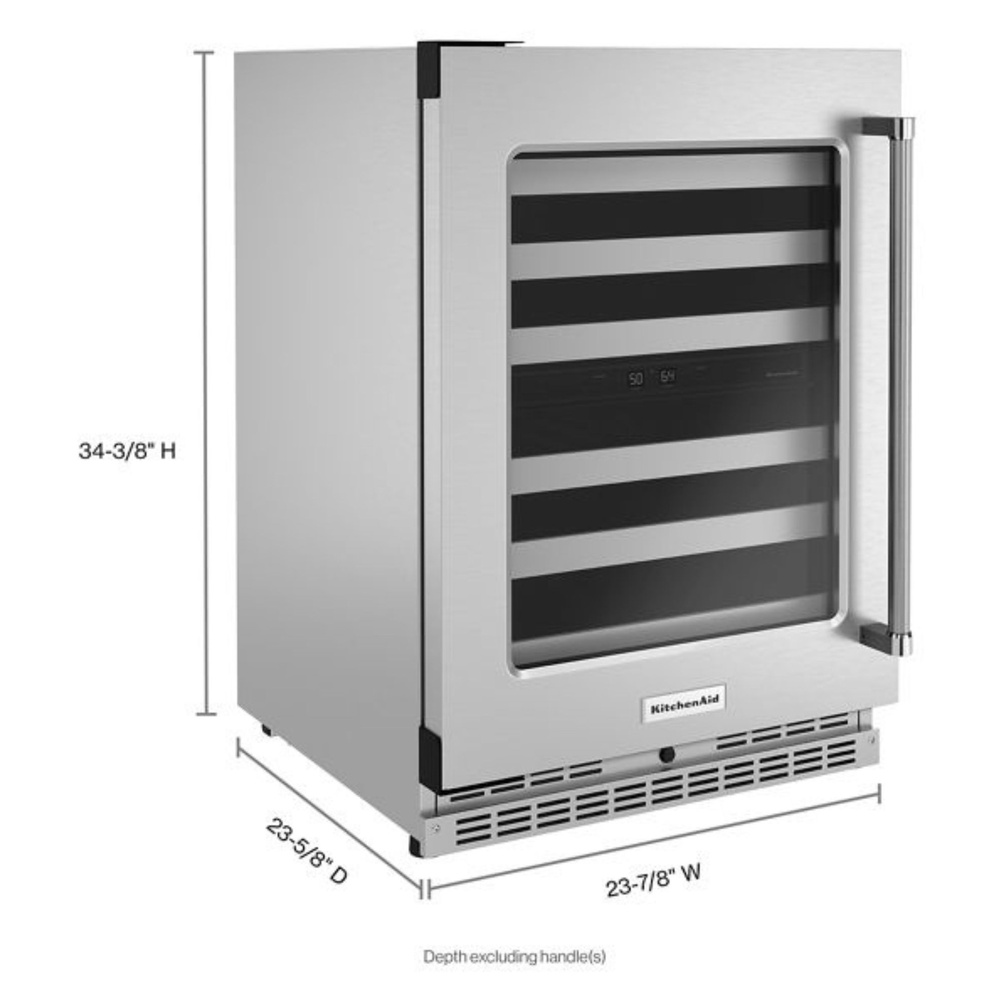KitchenAid-KUWL314KSS-Dimension View