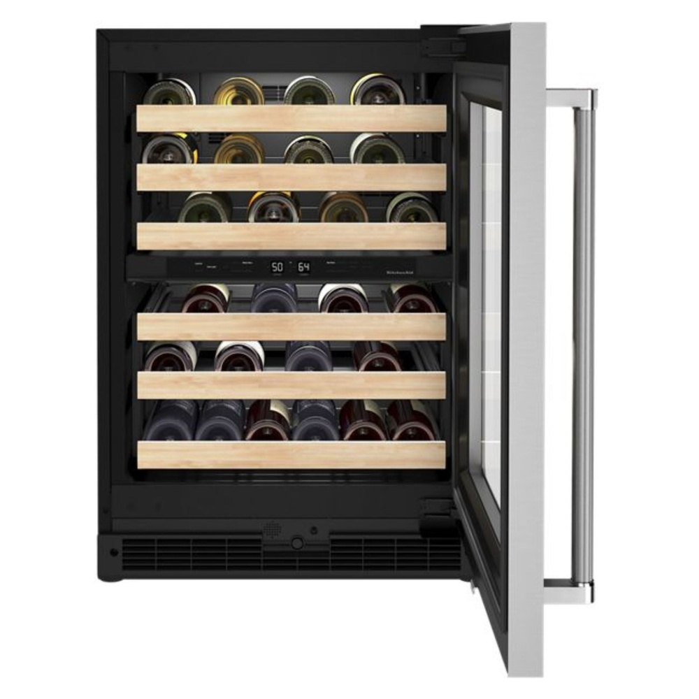 KitchenAid-KUWR214KSB-front view with open door