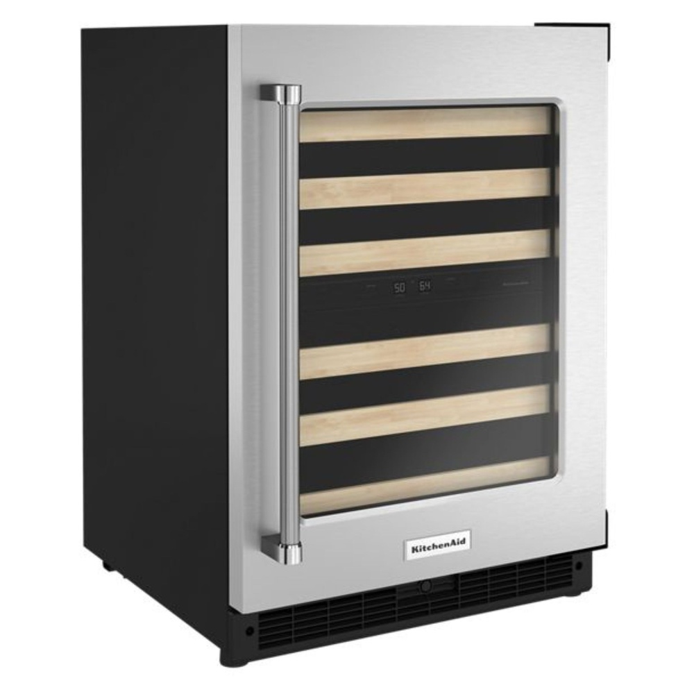 KitchenAid-KUWR214KSB-front tilted view