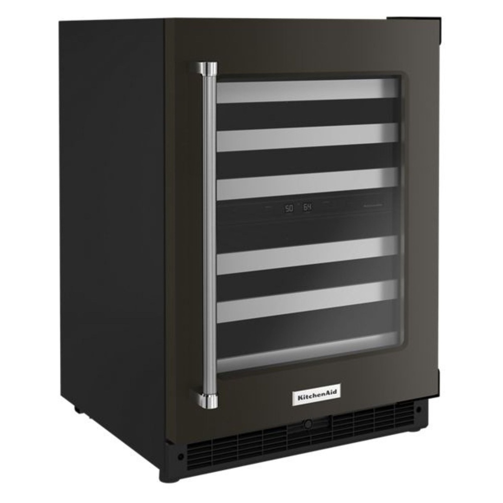 KitchenAid-KUWR314KBS-side tilted view