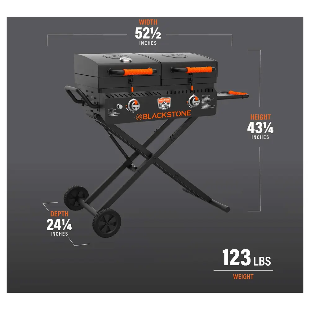Blackstone 1550 dimensions