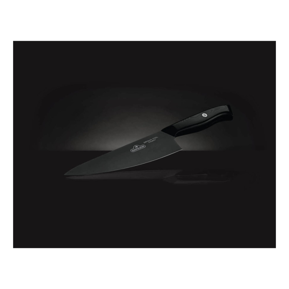 Napoleon 55218 Phantom Chefs Knife, in Black