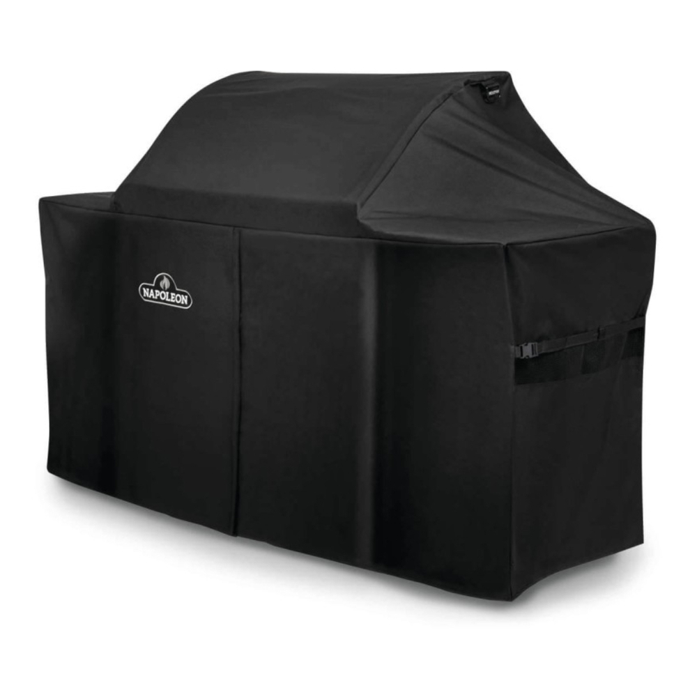 Napoleon 61605 Grill Cover LEX 605 & Charcoal Professional, Water Resistant Fabric, Adjustable Straps in Black