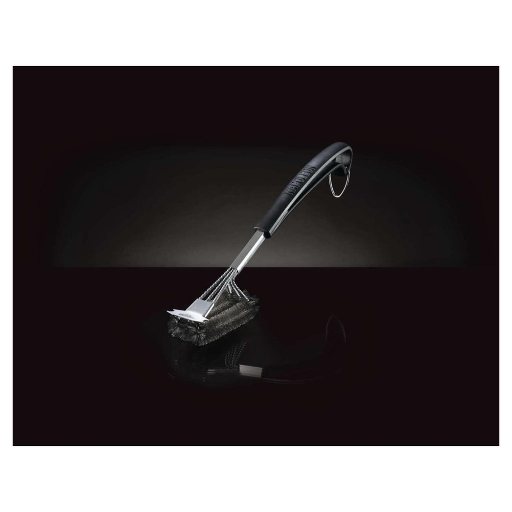 Napoleon 62063 Triple-Row Grill Brush with Stainless Steel Bristles