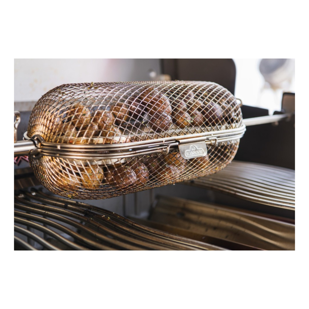 Napoleon 64000 Rotisserie Grill Basket in stainless steel