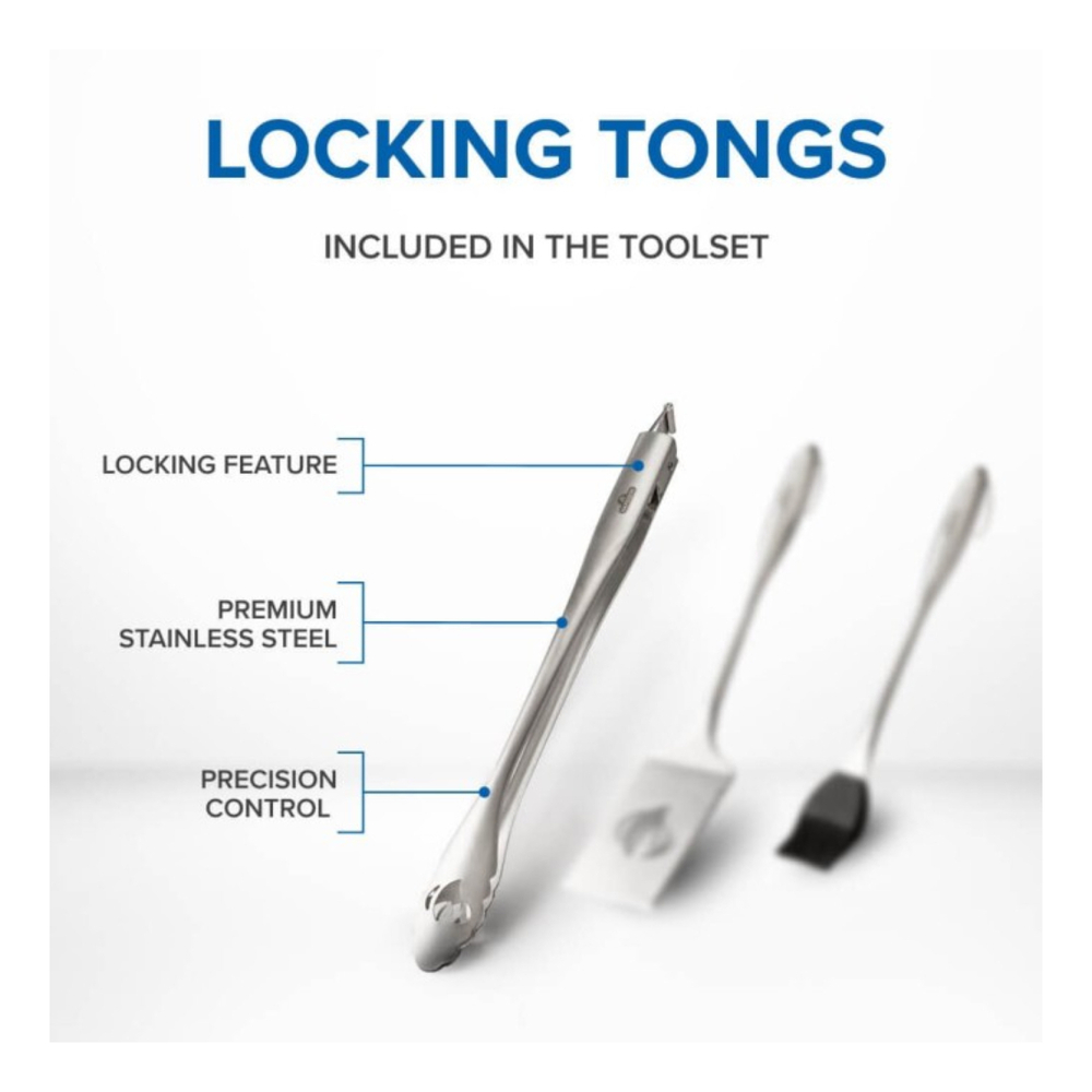 Napoleon 70034 Stainless Steel 3 Piece Toolset