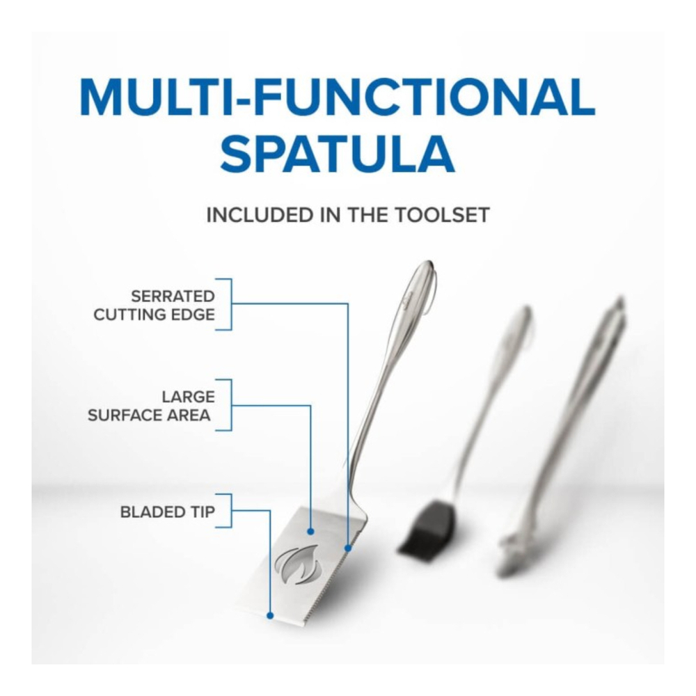 Napoleon 70034 Stainless Steel 3 Piece Toolset