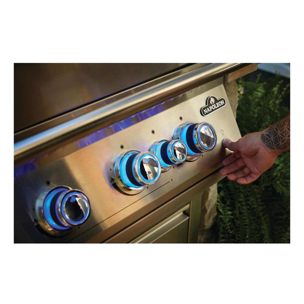 Napoleon BIG32RBNSS1 700 Series 33 inch Built-In Grill with 786 sq. in. Cooking Area, 66000 Total BTU, Rear Infrared Burner, Ergonomic Control Knobs, Precise Temperature Control, in Stainless Steel
