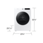 Samsung-DV25B6900EW-dimensions