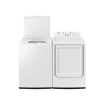 Samsung-DVE41A3000W-front view with one lid open
