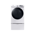 Samsung-DVE45B6300W-front view with drawer