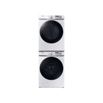 Samsung-DVE45B6300W-vertical dual front view