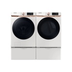 Samsung-DVE50BG8300E-front compatilble washer view