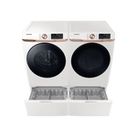 Samsung-DVG50BG8300E-tilted view with drawer